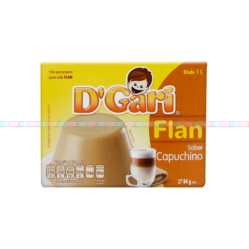 GARI FLAN CAPUCHINO 24/115G