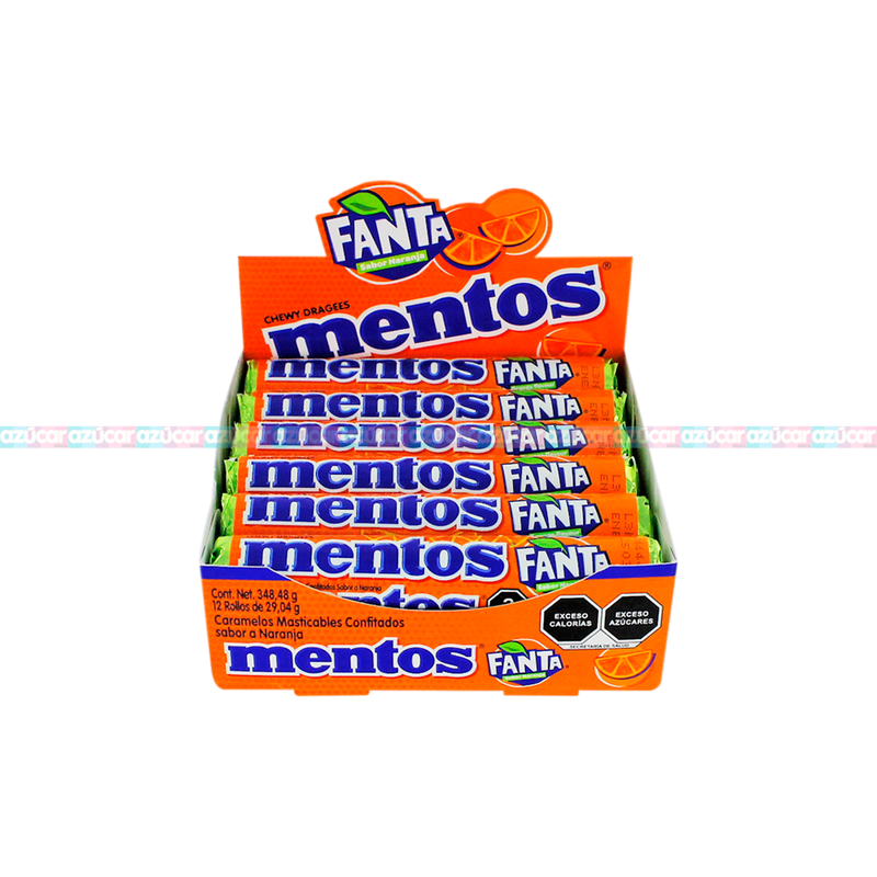 MENTOS FANTA 16/12PZA