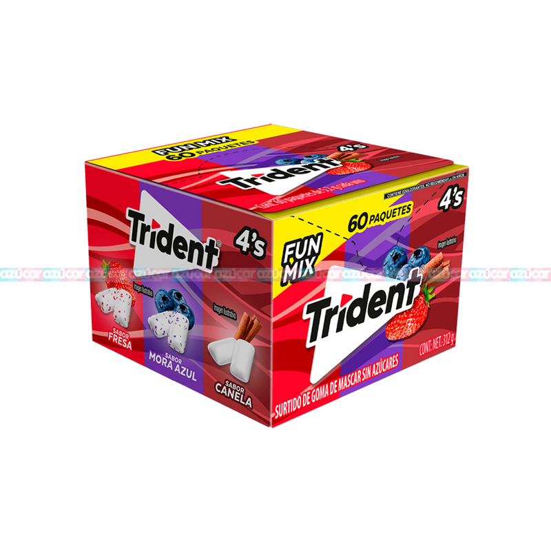 » TRIDENT 4´S FUN MIX 24/60 (100% off)