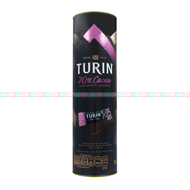 TUBO TURIN 70% CACAO 6/175 GRS