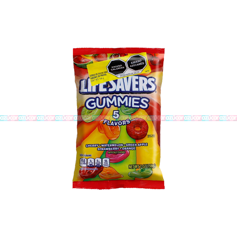 LIFESAVERS 5 FLAVORS 12/198 G