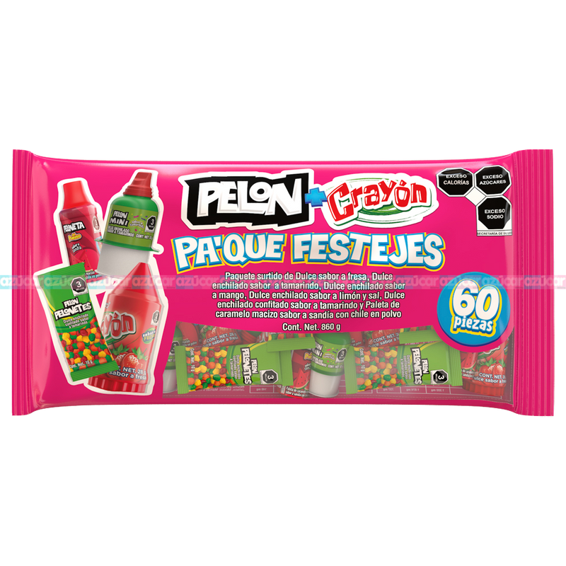 PAQUE FESTEJES 8/60 PZAS