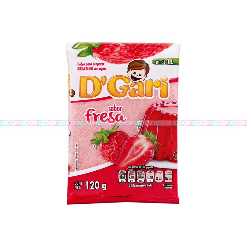 GARI FRESA AGUA 50/120 GRS