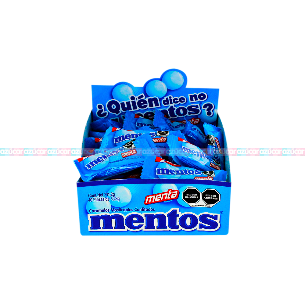 MENTOS BIPIEZA MENTA 10/40