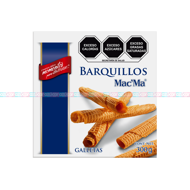 MACMA BARQUILLO 12/300g