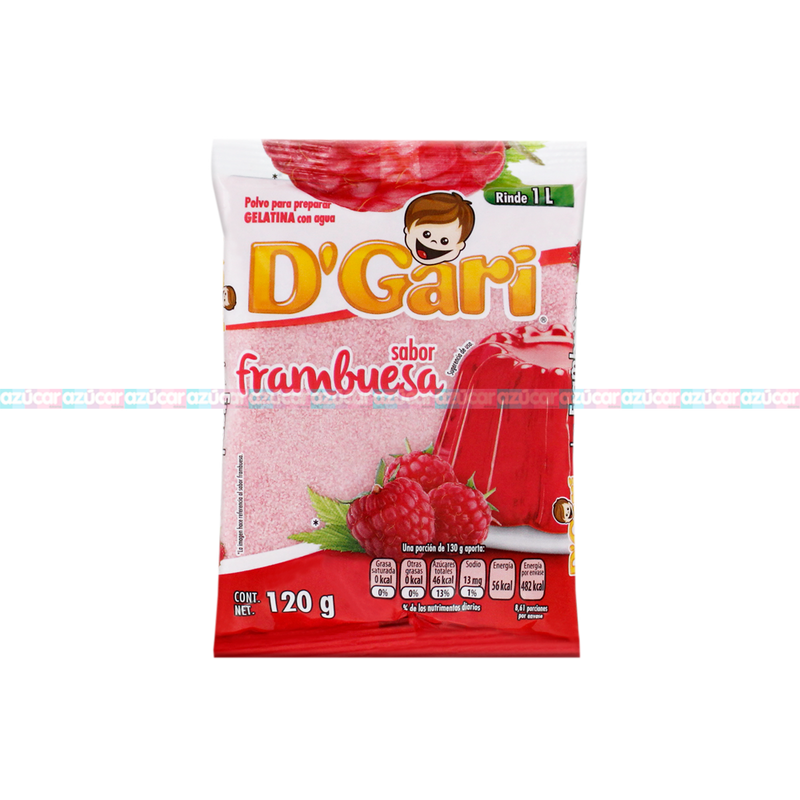 GARI FRAMBUESA 50/120 GRS