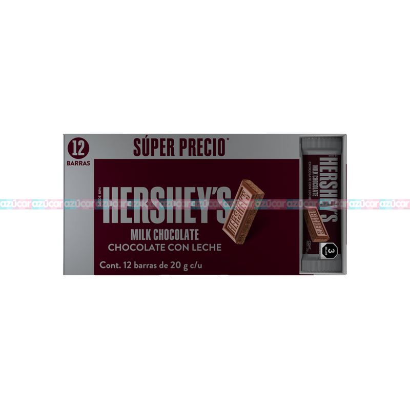 HERSHEY LECHE 20G 12/12