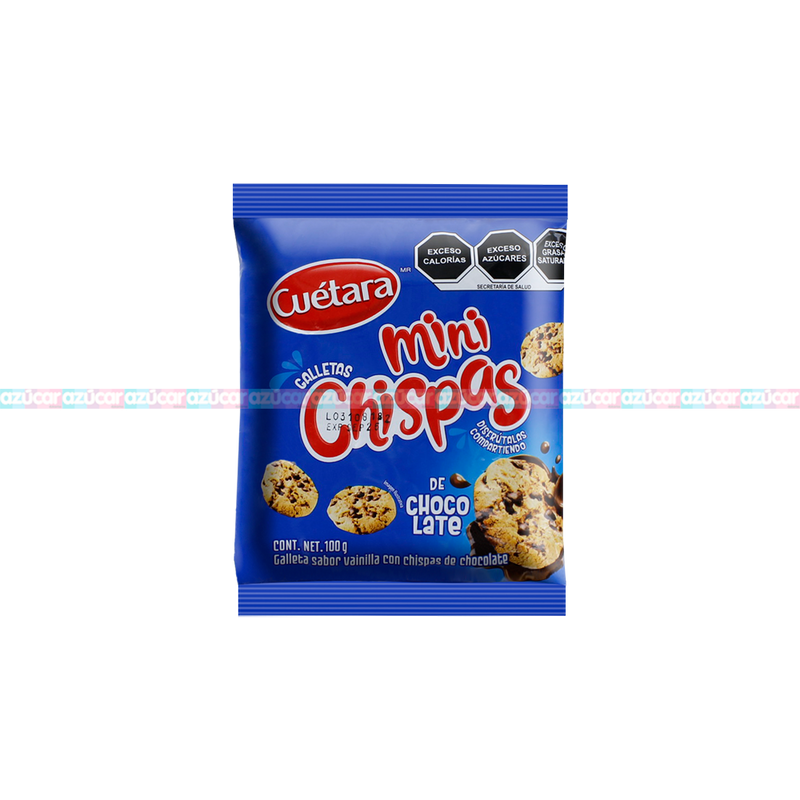 CUETARA MINI CHISPAS 10/100G