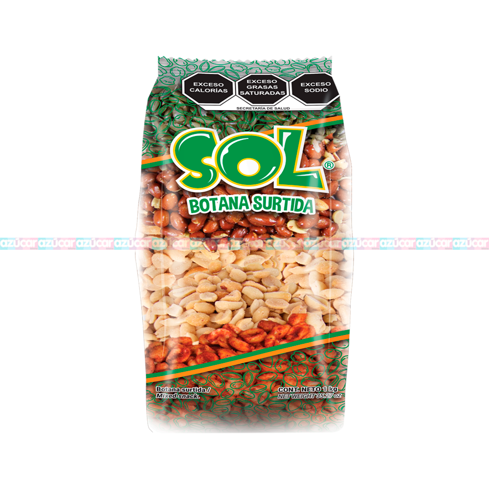 SOL BOTANA SURTIDA 30/1 KG