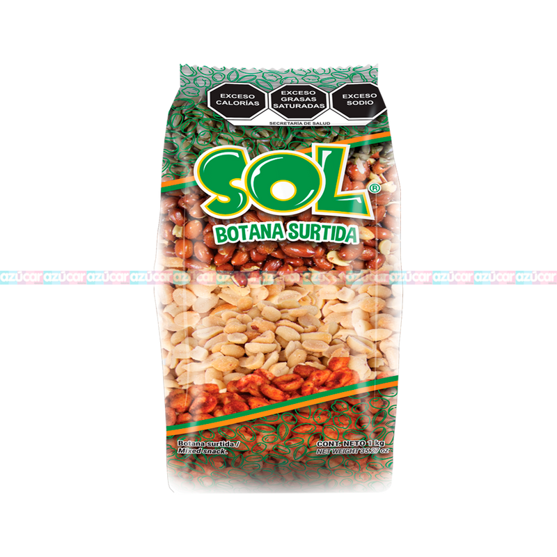 SOL BOTANA SURTIDA 30/1 KG