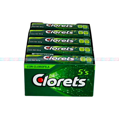 CLORETS 5´S PLUS T.A. 48/20