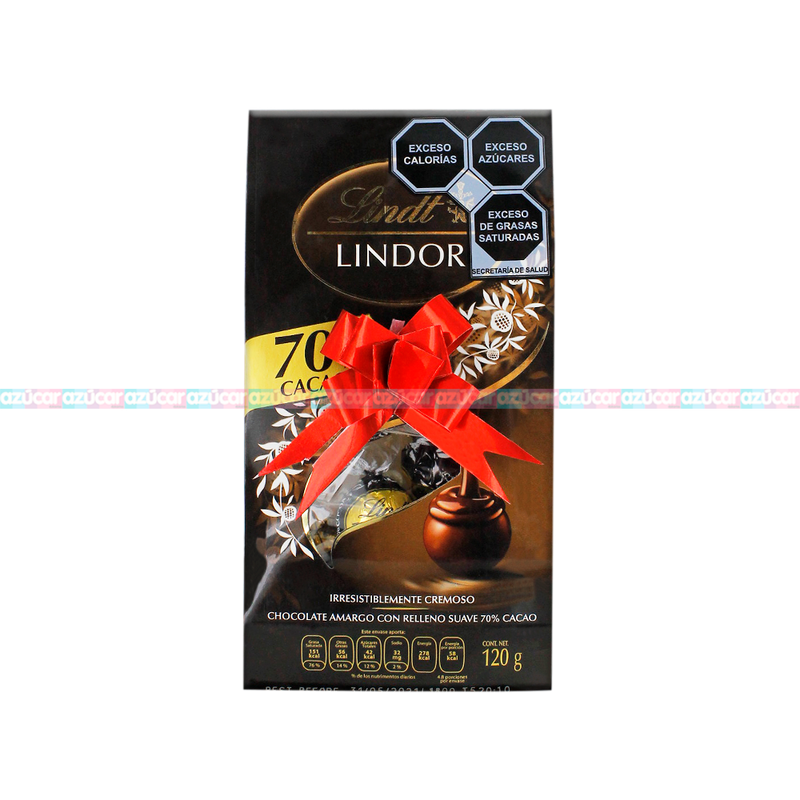 LINDOR 70% COCOA 12/120 G