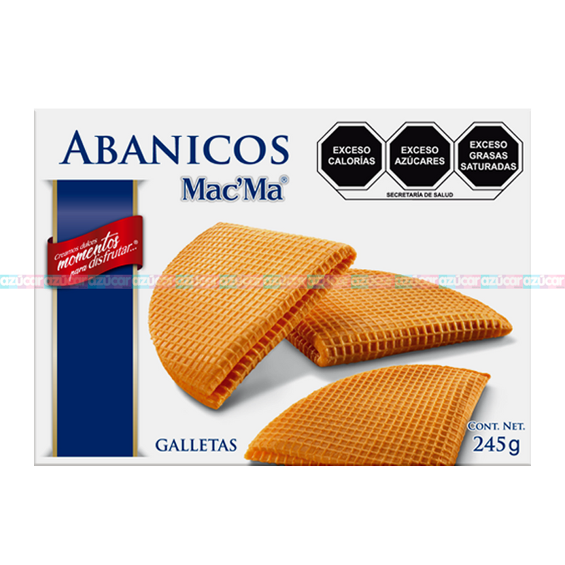 MACMA ABANICO 12/245g