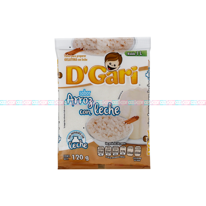 GARI ARROZ C/LECHE 50/120G